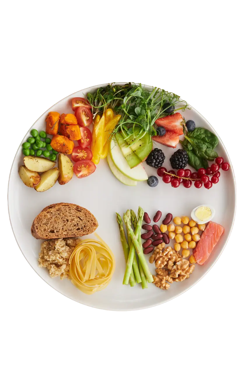 Captura de la app Fuddy: pantalla principal con recetas e ingredientes